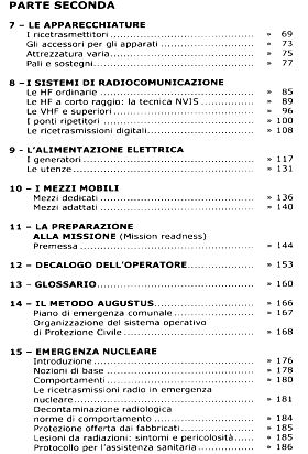 INDICE RADIOCOMUNICAZIONI IN EMERGENZA 2