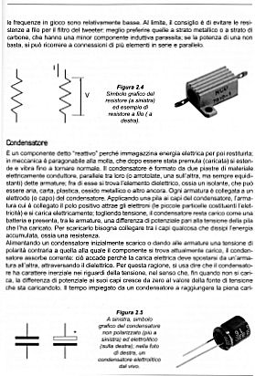 COMPONENTI UTILIZZATI NEI FILTRI CROSS OVER